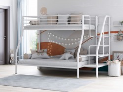 двухъярусная кровать Толедо-1 цвет белый / белый