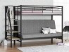 двухъярусная кровать с диваном Мадлен-3